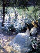 Frank Bramley Delicious Solitude oil painting artist